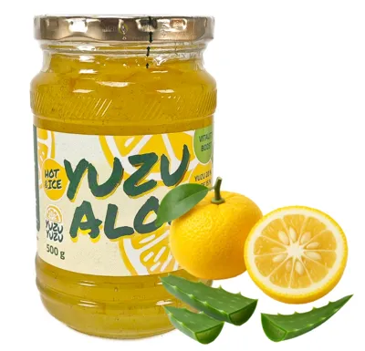 Yuzu Yuzu Yuzu Tea Aloe Vera 500g