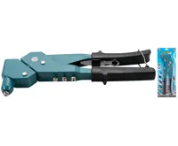 BGS Kleště nýtovací otočné + 4 nástvace, 2,4 - 4,8 mm