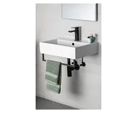 ISVEA PURITY keramické umyvadlo 50x42cm, bílá (1)