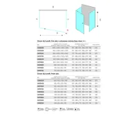 LIMA Sprchový kout, čtverec, pivot. dveře, 2xboční stěna, 100x100x100x190cm, chrom ALU, sklo Čiré 6mm (5)