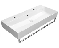 GSI KUBE X keramické dvojumyvadlo 100x47cm, bílá ExtraGlaze (8)