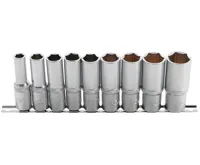 BGS Hlavice nástrčné 1/2" 10,0-24,0 mm, prodloužené BGS Hlavice nástrčné 1/2" 10,0-24,0 mm, prodloužené