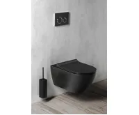 GSI PURA závěsná WC mísa, Swirlflush, 36x55cm, černá dual-mat (6)