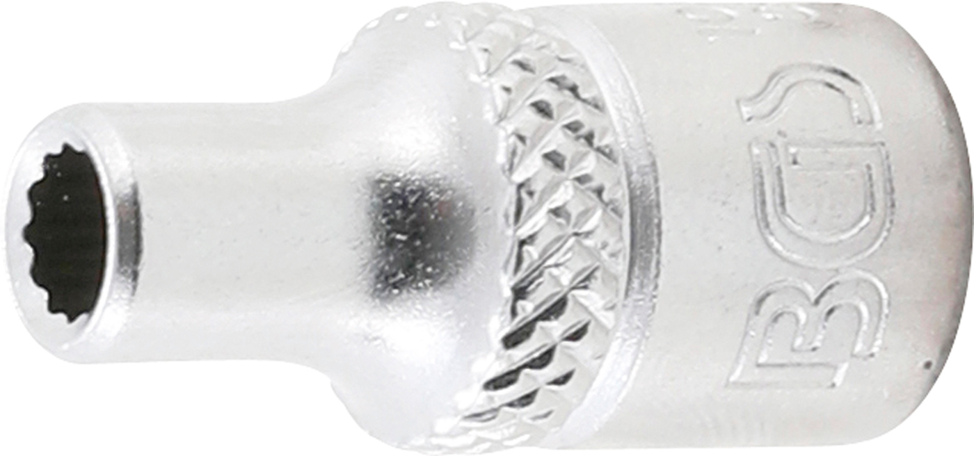 Bgs hlavice nástrčná dvanáctihranná, 6,3 mm (1/4"), 5/32"