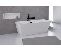 POLYSAN LIBERTA D nástěnná stojící vana 170x78x60cm, bílá (4)