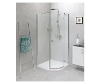 POLYSAN FLEXIA vanička z litého mramoru čtvrtkruh, s možností úpravy rozměru, 90x90cm, R550 (1)