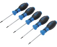 BGS Sada šroubováků, T-profil (pro Torx) s otvorem, T6 - T10, 5dílná