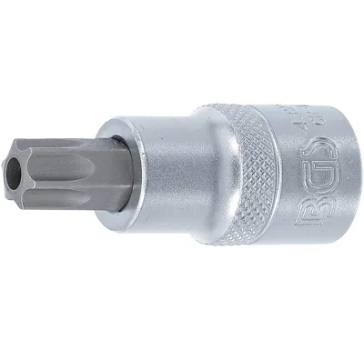 BGS Hlavice nástrčná, 12,5 mm (1/2"), T-profil (pro Torx) s otvorem T55