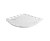 Čtvrtkruhová sprchová vanička, R550, SMC