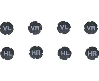 BGS Sada plastových uzávěrů ventilů , k označení pneumatik , 8dílná - BGS 80722 (3)