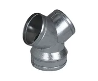 HS Flamingo Redukční rozdvojka YR 150/2x125 mm, pozink