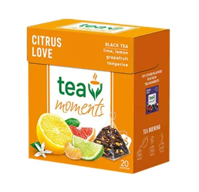 Čaj Tea Moments Citrus Love (20 pyramid)
