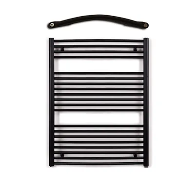 Koupelnový radiátor Thermal KDO 750/ 960 - černý mat