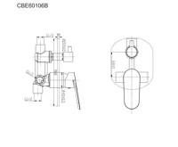 Sprchový set s dvoucestnou podomítkovou bateríí (2)