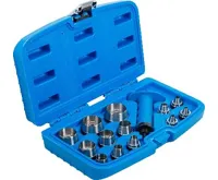 BGS Děrovače 5,0 - 35,0 mm, sada 14 dílů, v PVC kazetě (2)