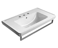 GSI CLASSIC keramické umyvadlo 90x50cm, 3 otvory, bílá ExtraGlaze (4)