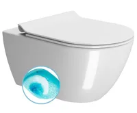 GSI PURA závěsná WC mísa, Swirlflush, 36x55cm, bílá ExtraGlaze GSI PURA závěsná WC mísa, Swirlflush, 36x55cm, bílá ExtraGlaze