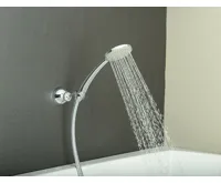 SAPHO Ruční sprcha, průměr 80mm, ABS/chrom (4)