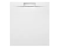 POLYSAN KAZUKO sprchová vanička z litého mramoru, obdélník 100x90cm, bílá