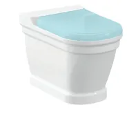 CREAVIT ANTIK WC mísa kombi, spodní/zadní odpad, 37x63cm, bílá