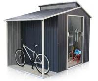 Zahradní domek HERA Z-B s přístřeškem 5,65 m2 antracit IWH-10230046