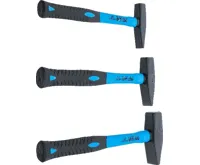 BGS Sada zámečnických kladiv, sklolaminátová násada, DIN 1041, 300 / 500 / 800 g, 3dílná (4)