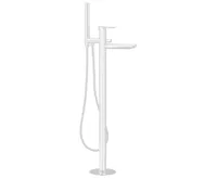 SAPHO SPY vanová baterie s připojením do podlahy, bílá mat