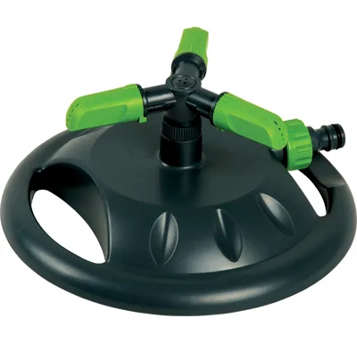 NOVASERVIS Trojramenný rotační zavlažovač plast - DY6013