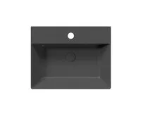 GSI KUBE X keramické umyvadlo 60x47cm, černá mat (1)