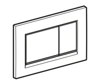 GEBERIT GEBERIT SIGMA30 ovládací tlačítko, černá lesk/chrom (2)