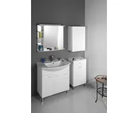 AQUALINE ZOJA umyvadlová skříňka 82,8x74x34,3cm, bílá (4)