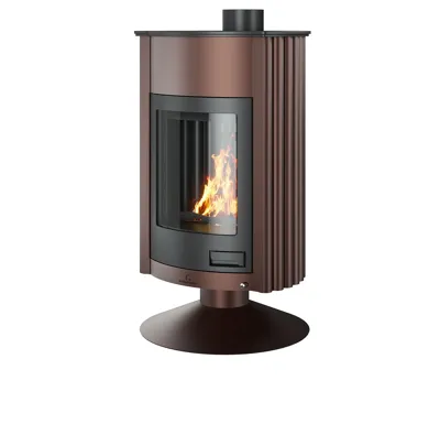 HS Flamingo Krbová kamna MASTERFLAMME ® Grande II, hnědá - sametová
