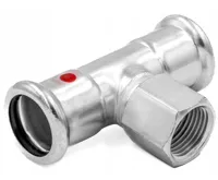 C-STEEL lisovací T-kus 28 x 1/2" x 28 - uhlíková ocel