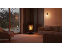 HS Flamingo Krbová kamna MASTERFLAMME ® Medie II, černá (31)