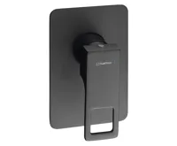 SAPHO FORATA podomítková sprchová baterie, 1 výstup, černá mat