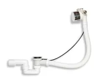 NOVASERVIS Automatická vanová výpusť s napouštěním chrom - 488,0