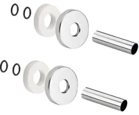 SAPHO Set krycích rozet, chrom SAPHO Set krycích rozet, chrom