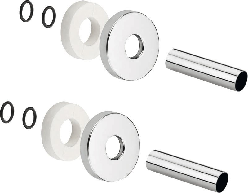 Sapho set krycích rozet, chrom