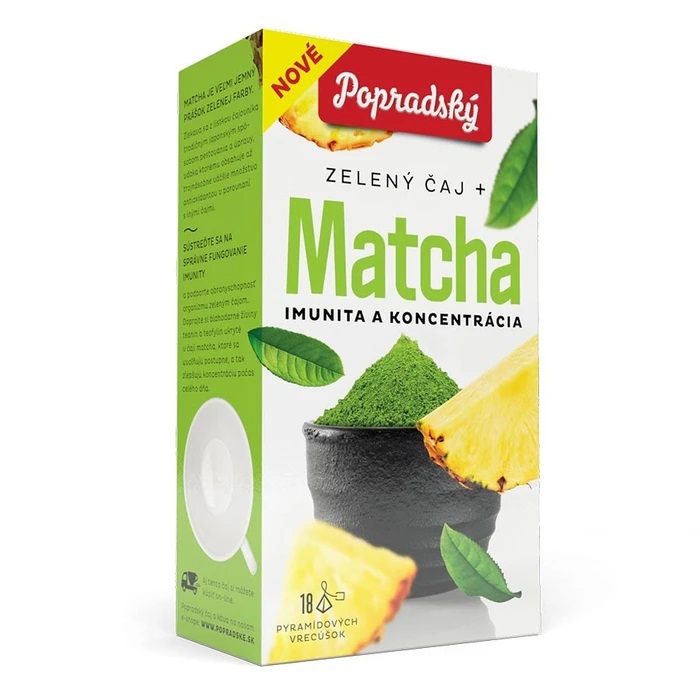 BOP Poprad Popradský zelený čaj - Matcha
