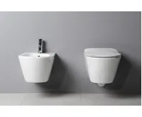 SAPHO AVVA bidet závěsný 35,5x53 cm, bílá (6)