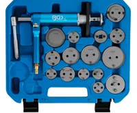 BGS Stlačovák brzdových pístů pneumatický sada 20 dílů BGS Stlačovák brzdových pístů pneumatický sada 20 dílů
