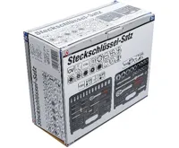 BGS Gola sada, 6,3 mm (1/4") + 12,5 mm (1/2"), palcové velikosti, 174dílná. (4)