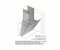 CATA Odsavač par EMPIRE VIP KD 539060 + DÁLKOVÉ OVLÁDÁNÍ (5)