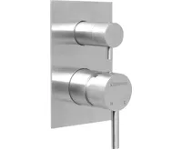 SAPHO MINIMAL podomítková sprchová baterie, 2 výstupy, nerez mat SAPHO MINIMAL podomítková sprchová baterie, 2 výstupy, nerez mat