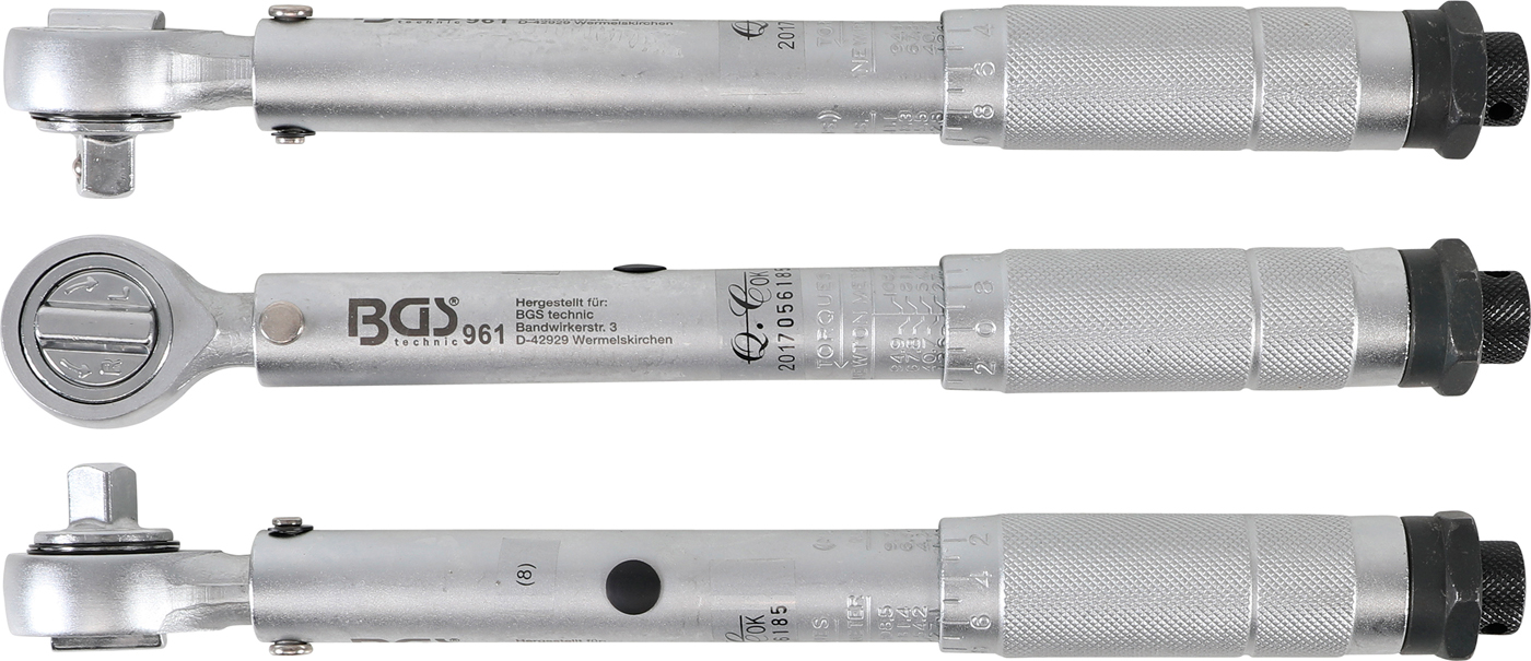 Bgs klíč momentový,  10 mm (3/8"), 13,6 - 108,5 nm