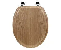 AQUALINE AQUALINE WC sedátko, dub (4)