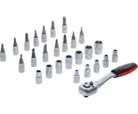 BGS Gola sada 1/4", 4,0-13,0 mm, 27 dílů (1)