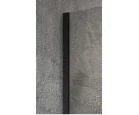 GELCO VARIO BLACK jednodílná sprchová zástěna k instalaci ke stěně, matné sklo, 1100 mm (5)