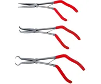 BGS Sada telefonních kleští a dlouhých kleští s úzkými čelistmi,  s pistolovou rukojetí,  275 BGS Sada telefonních kleští a dlouhých kleští s úzkými čelistmi,  s pistolovou rukojetí,  275