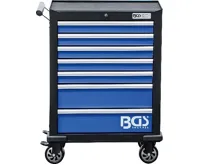 BGS Dílenský vozík, 7 zásuvek, prázdný (2)